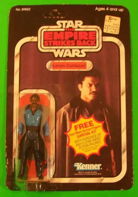 READ!!! Vintage - Star Wars Lando Calrissian (Bespin) Action figure 1980 41 Back