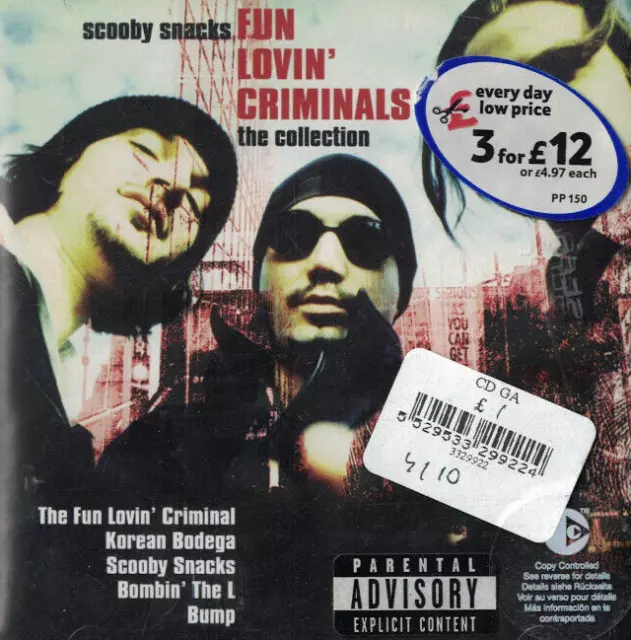 CD Fun Lovin' Criminals Scooby Snacks The Collection