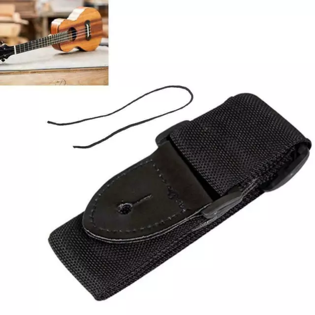 Nylon Guitar Strap For Acoustic Electric Bass Adjustable Belt Nylon Bl Soft A6 3