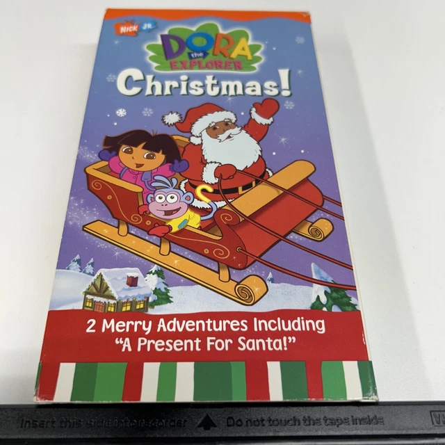 DORA THE EXPLORER Christmas! (2002, VHS) Nick Jr Holiday Works 2 ...