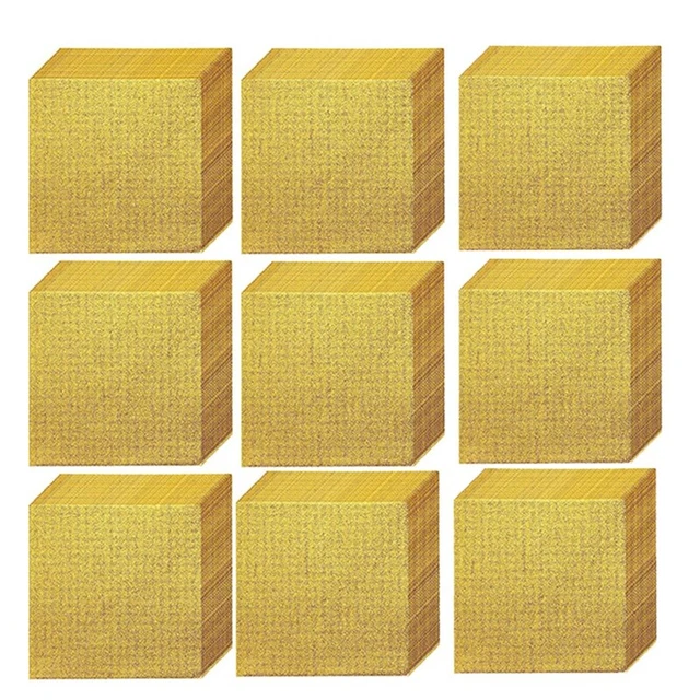 300 Emballages Bonbons Feuille Aluminium Dorée 7,6x7,6cm | Pour Chocolats, Cadeaux Et Déco