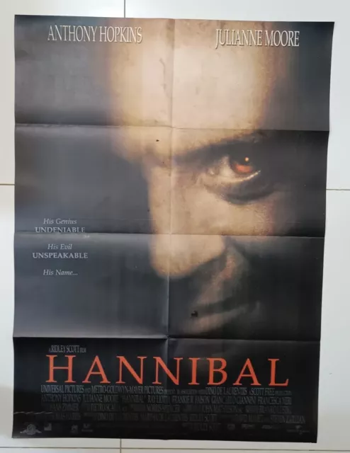 Hannibal * Org 2001 Pakistani 1-Sht Poster *Anthony Hopkins * Crime