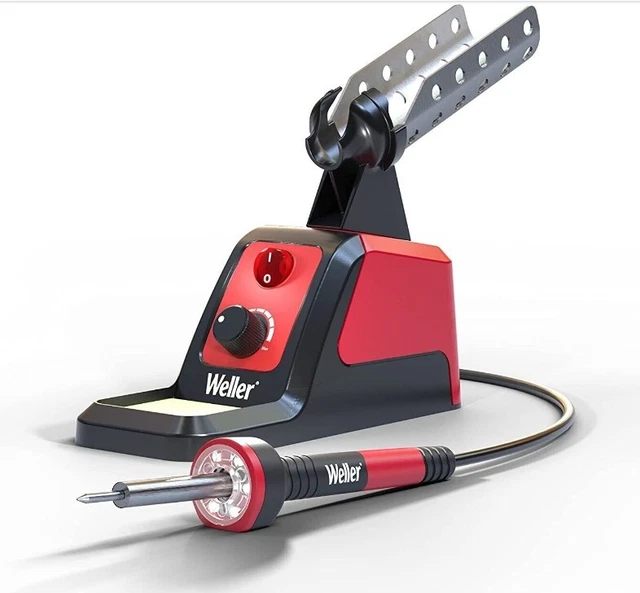 Saldatore Weller Wlsk3023C Con Luce E Punte Di Ricambio Pari Al Nuovo