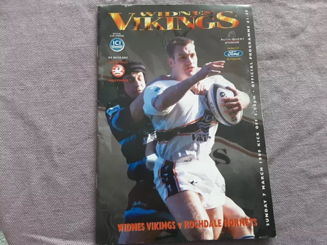 Widnes Vikings v Rochdale Hornets 1999