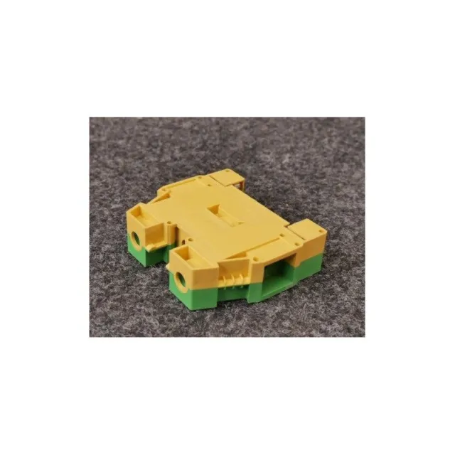 Borne de terre 35mm² vert-jaune connexion à vis (à l'unité) HAGER