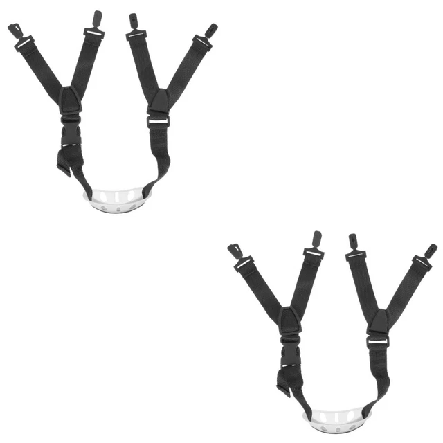 2x Replacement Elastic Universal Helmet Chin Strap for Safety Helmet Replacement