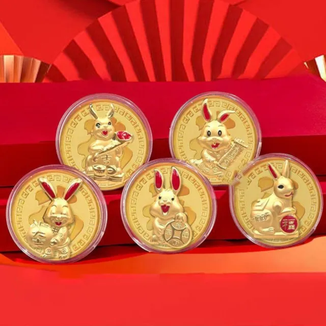 Gift Bag Commemorative Coin Red Envelope Shipping Gold Coins New Year Gift