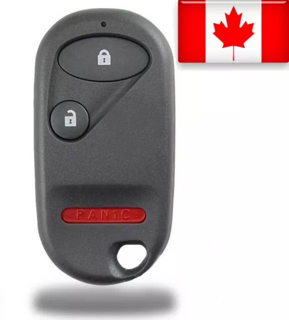 1x New Replacement Keyless Entry Remote Control Key Fob For Honda NHVWB1U521