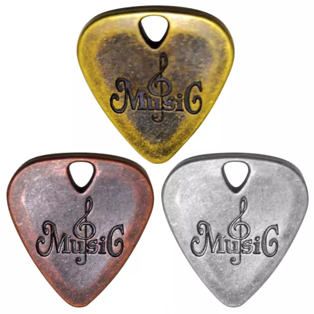 Zinc Alloy Guitar Pick Plectrum for Electric Guitar Musical Instrument Accessory