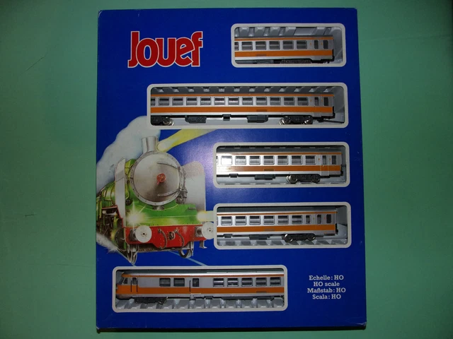 VOITURE DE TURBOTRAIN classe 1 et 2 livrée béton jouef état Neuve EUR 35,00 - FR