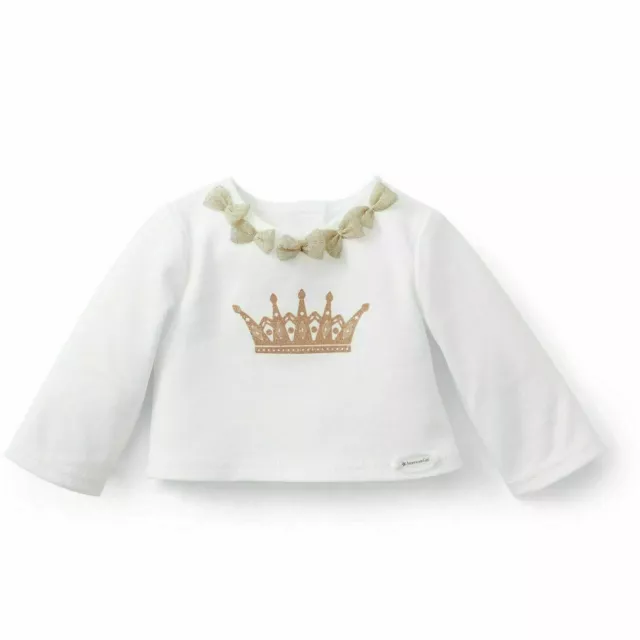 American Girl Royal Ruffles Tee T-Shirt Frosty Frills Collection AG Fashion Show