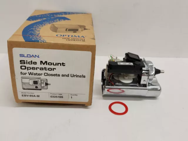 New In Box! Sloan Side Mount Operator For Water Closets And Urinals Ebv-89A-M