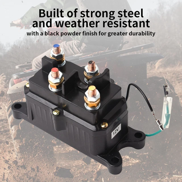 12V 250A WINCH Control Relay 20003000LB ATV Relay with