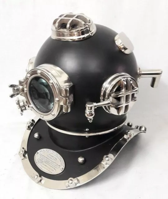 Divers Diving HELMET Scuba Style US Navy Mark V Full size Antique Vintage Gift