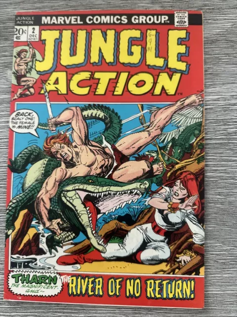 JUNGLE ACTION #2 (Dec 1972, Marvel) GIL KANE COVER In Bag & Boarder