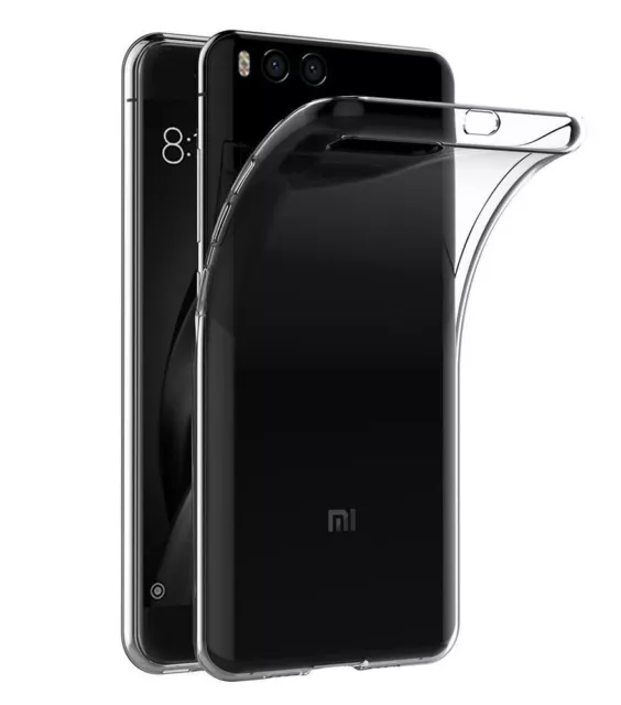 Cover Trasparente Ultra Slim Per Xiaomi Mi 6 Custodia Morbida Slim Tpu Gel Case