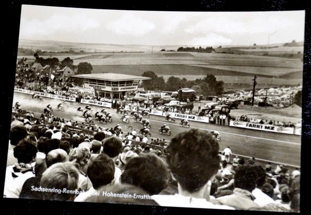 60933 Ak Voiture de Course Sachsenring Piste Par Hohenstein Ernstthal