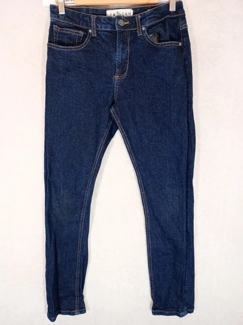 TWISTED SOUL BLACK CHARCOAL Slim Fit Random Wash Jeans LDN E17 07