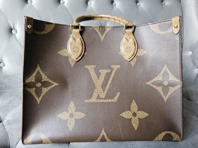 Buy [Used] LOUIS VUITTON 2WAY Tote Bag ON THE GO MM Monogram Reverse Giant  M45321 from Japan - Buy authentic Plus exclusive items from Japan