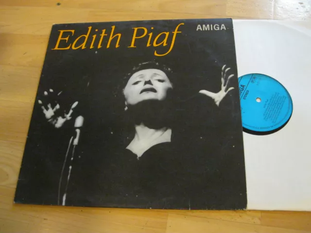 LP Edith Piaf Same Quatorze Juillet  Le vieux piano  Vinyl Amiga DDR 8 55 112