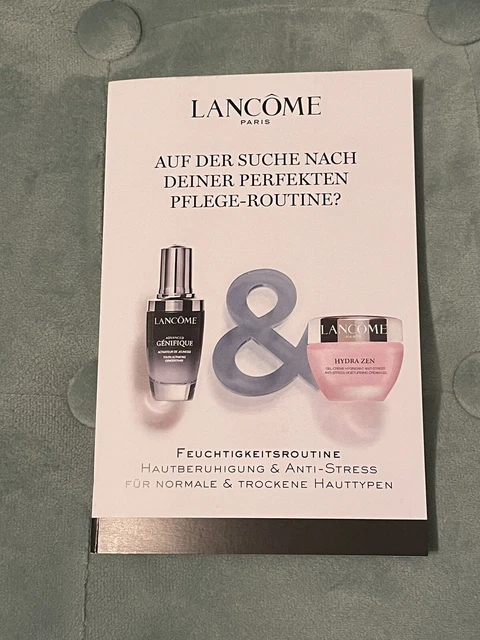 Lancome Serum Advanced Génifique & Tagespflege Hydra Zen Gel-Creme Set Probe