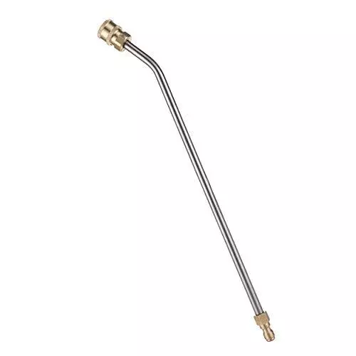 M MINGLE Pressure Washer Wand Extension, 30 Degree Curved Angled, Undercarriage