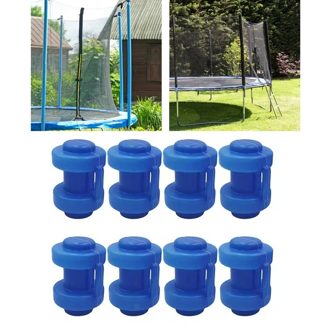 8Pcs Trampoline Enclosure Pole Caps 25mm Pole End Caps Net Pole End Caps