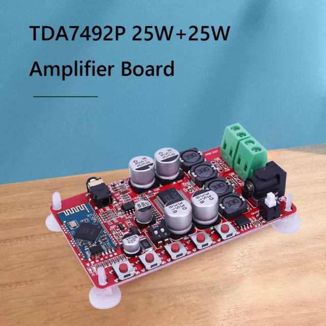 TDA7492P Power Amplifier with 3.5mm Output Bluetooth-compatible CSR4.0 50W+50W D 3