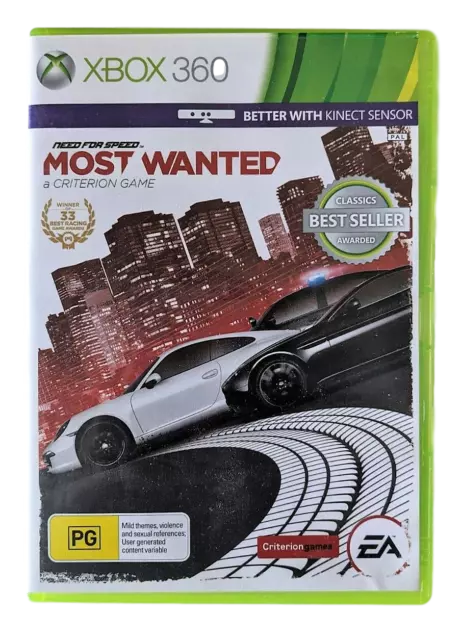 Need for Speed: Most Wanted XBOX 360 PAL Criterion