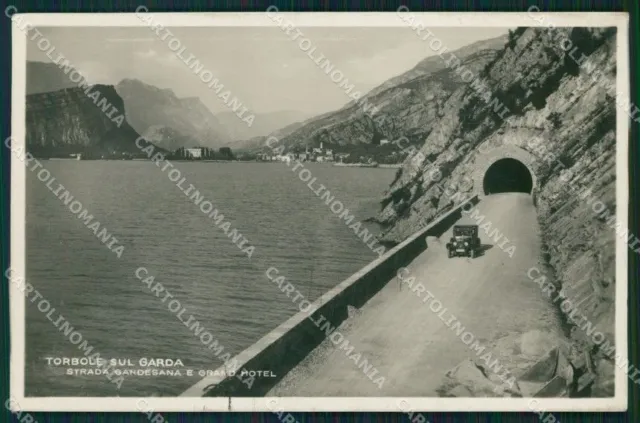 Trento Torbole Lago di Garda Auto Foto cartolina VK1904