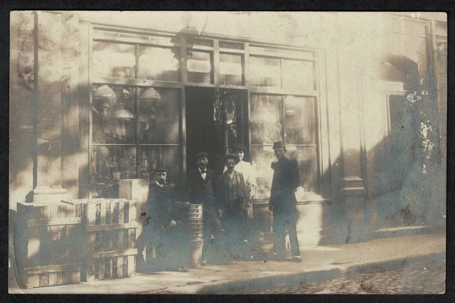 CPA photo card Toulouse lampisterie Raufast & Laurent at 44 rue de Remusat