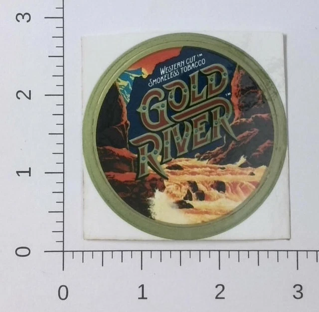 WESTERN CUT GOLD River Smokeless Tobacco Poster 22