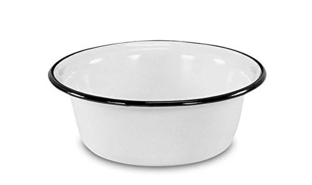(TG. 24cm) Krüger 101-24 - Scodella, 24 cm, Colore: Bianco - NUOVO