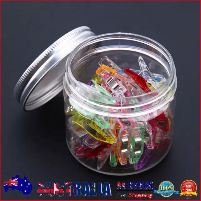 50pcs Colorful Sewing Clips Multipurpose Sewing Quilting Clips for DIY Patchwork