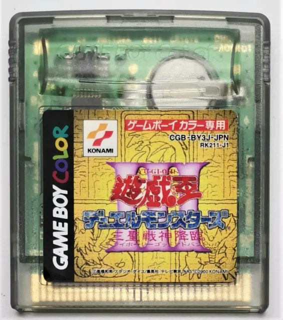 Genuine Yu-Gi-Oh! Duel Monsters III 3 for Nintendo Game Boy Color JAPANESE