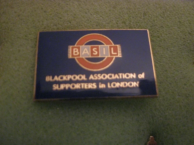 BLACKPOOL F.C. Supporters Club, insigne émaillé ancien