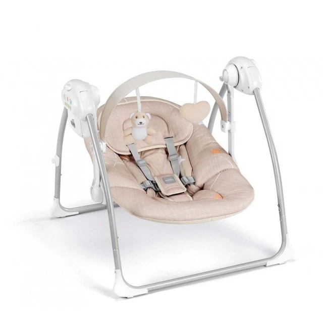 CAM Rocking Chair With Adjustable Backrest Orange 215
