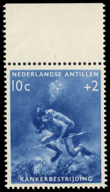 NETHERLANDS ANTILLES B48 - Fight Against Cancer "Scuba Diver" (pb52148)