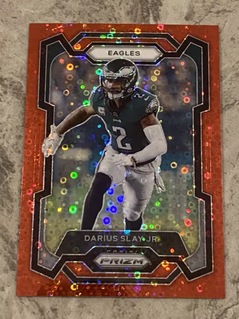 2023 Panini Prizm Football Darius Slay Jr Red No Huddle Disco /70 Eagles