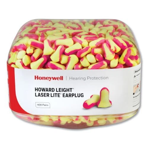 Honeywell HL400-LL-REFILL Earplug Dispenser Refills, Canister, Magenta/Yellow,