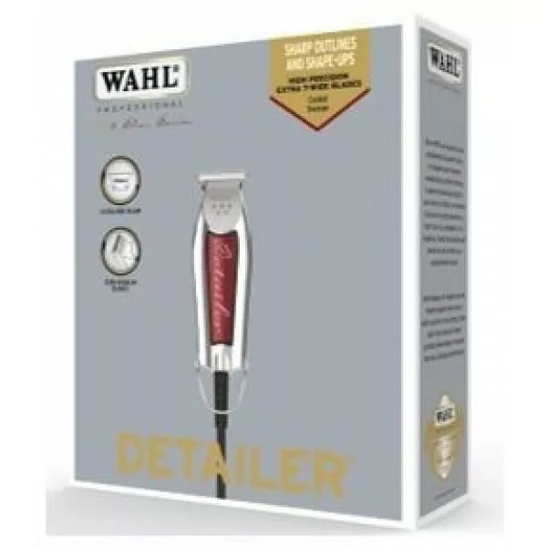 Wahl Professional Detailer Shaver/Trimmer, New Cord Version & T-Wide Blade