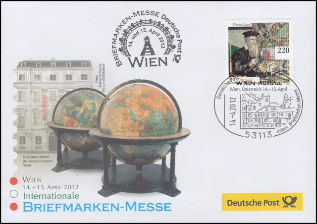 Ausstellungsbeleg Nr. 169 Briefmarken-Messe Wien 2012