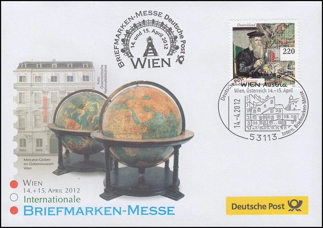 Ausstellungsbeleg Nr. 169 Briefmarken-Messe Wien 2012