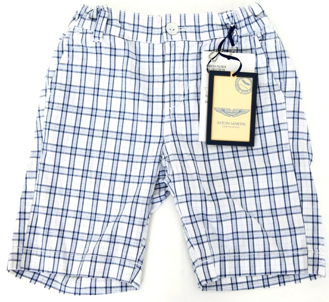 Pantaloni chino bambini Aston Martin pantaloni corti taglia 92/98 2-3 anni UK 3 AJBE4273