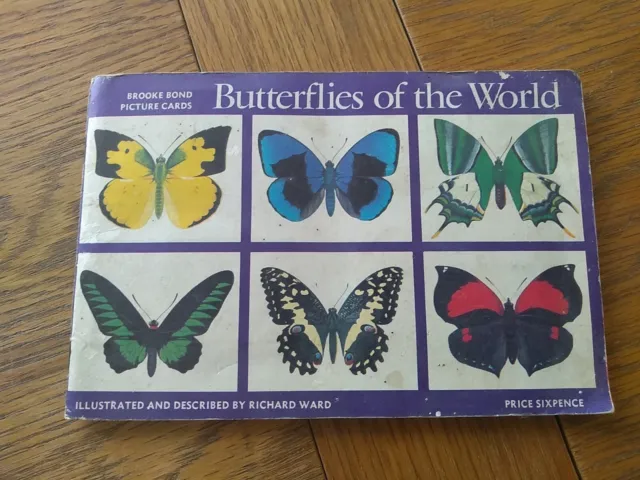 Brooke Bond  Tea Cards  Butterflies Of The World  Full Set