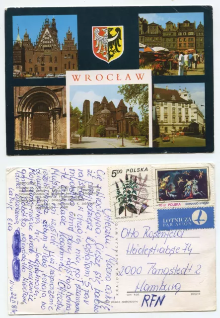 21217 - Wroclaw - Wroclaw - postcard, run 22.2.1981