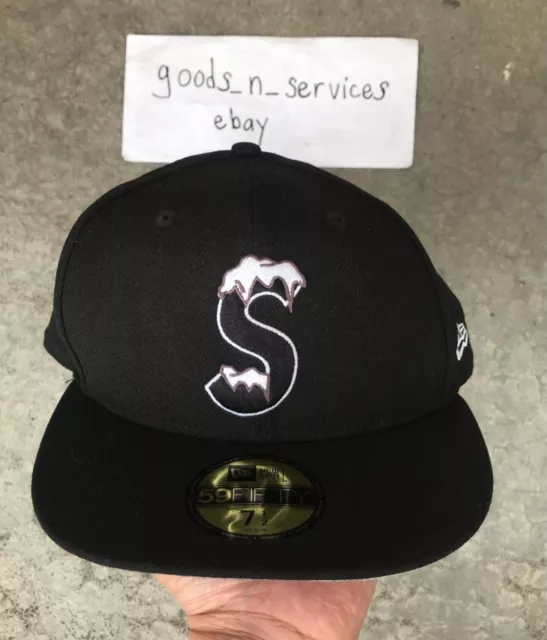 Supreme S Logo New Era Hat | Fitted Cap | Size 7.5 | FW20 NEW with tags