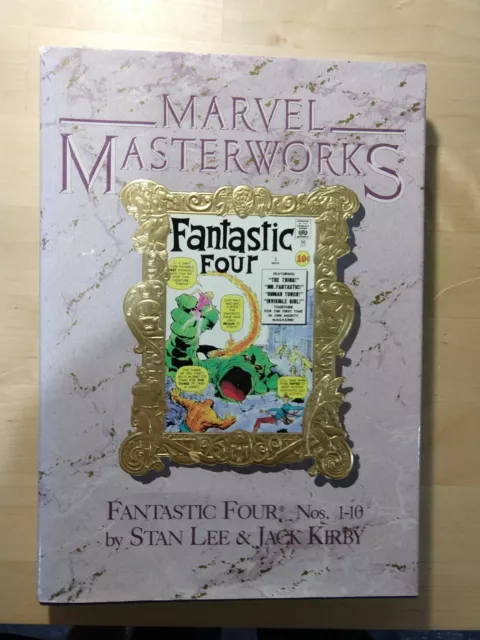Book - Marvel Masterworks Vol 2 Fantastic Four Nos 1-10 Stan Lee Jack Kirby