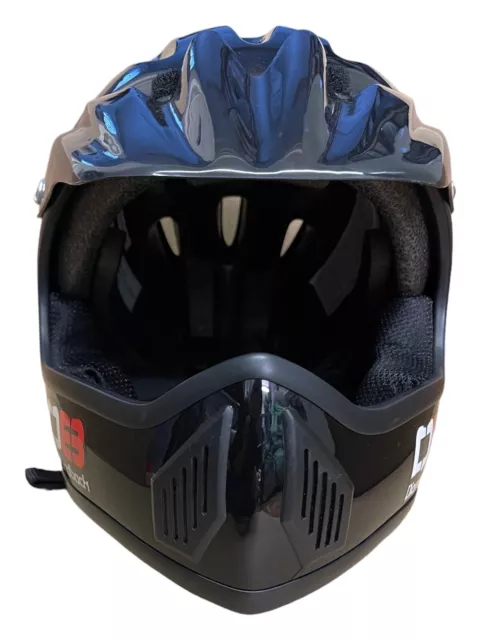 DIAMONDBACK Full Face Helmet BMX Stunt Rider Scooter Motorcross Vented 54-58cm