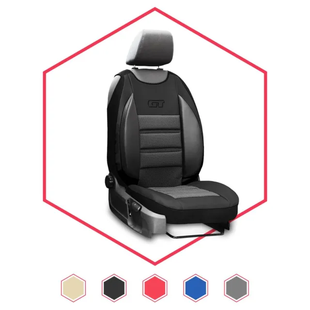 E-MT Schwarz Ergonomische Sitzauflage fürs Auto kompatibel mit